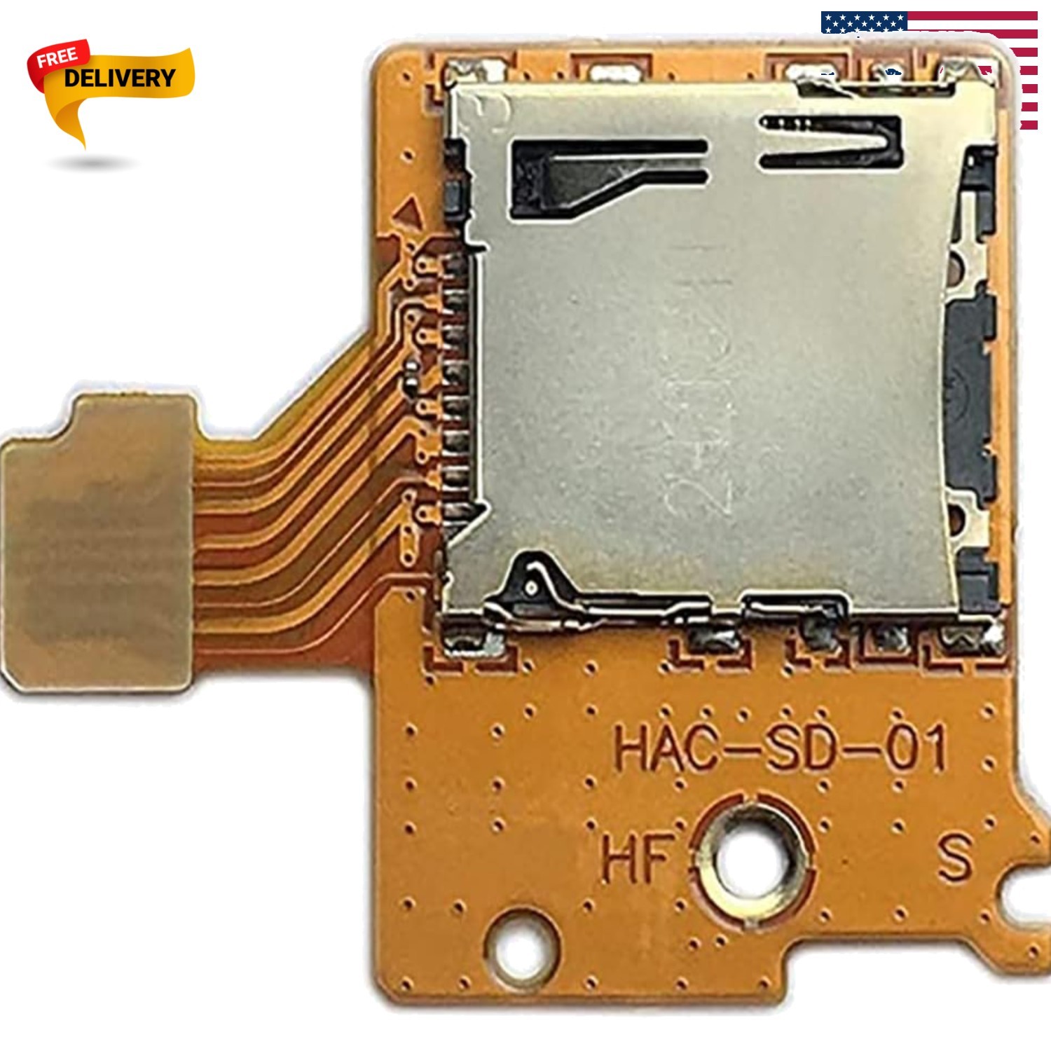 HYY Micro SD TF Card Slot Reader – Replacement for Nintendo Switch HAC-SD-01