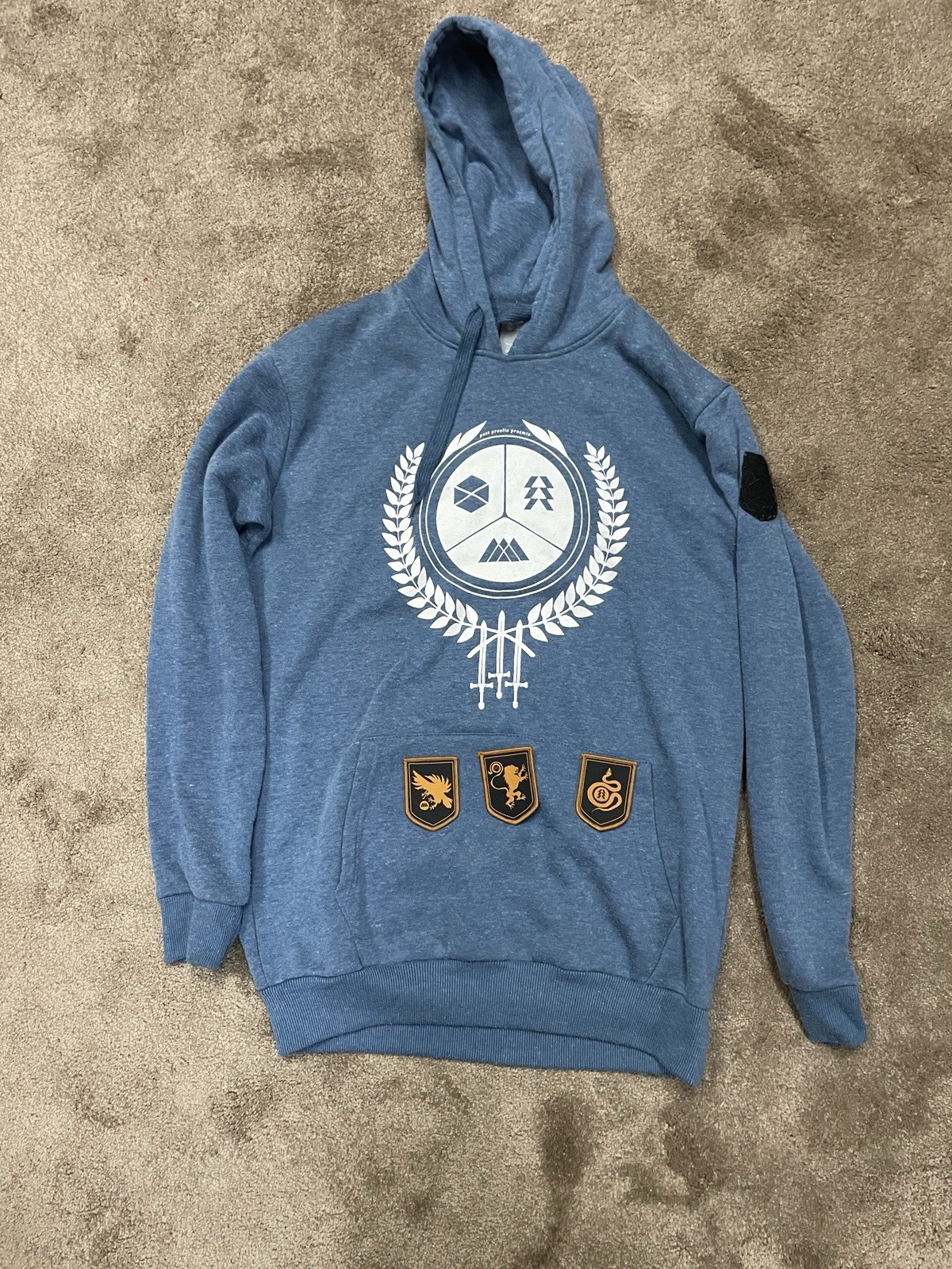 Loot Crate Destiny 2 Limited Edition Guardian Men’s Hoodie Medium W All Patches