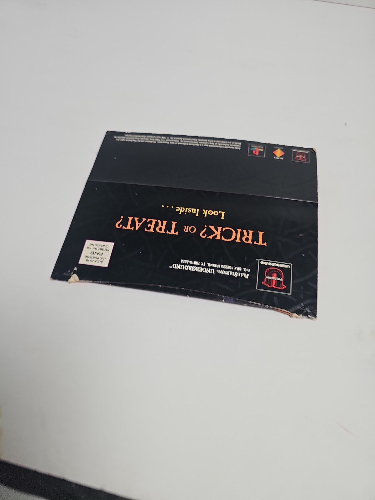 Medievil Sony PlayStation 1 Demo Disc CD With Original Popup Mailer Sleeve PS1