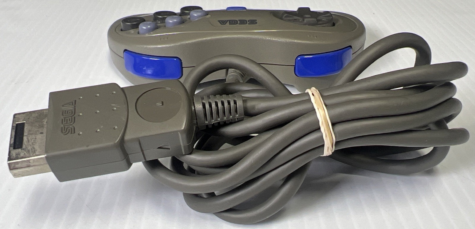 Official Sega Saturn Gray Controller HSS-0101