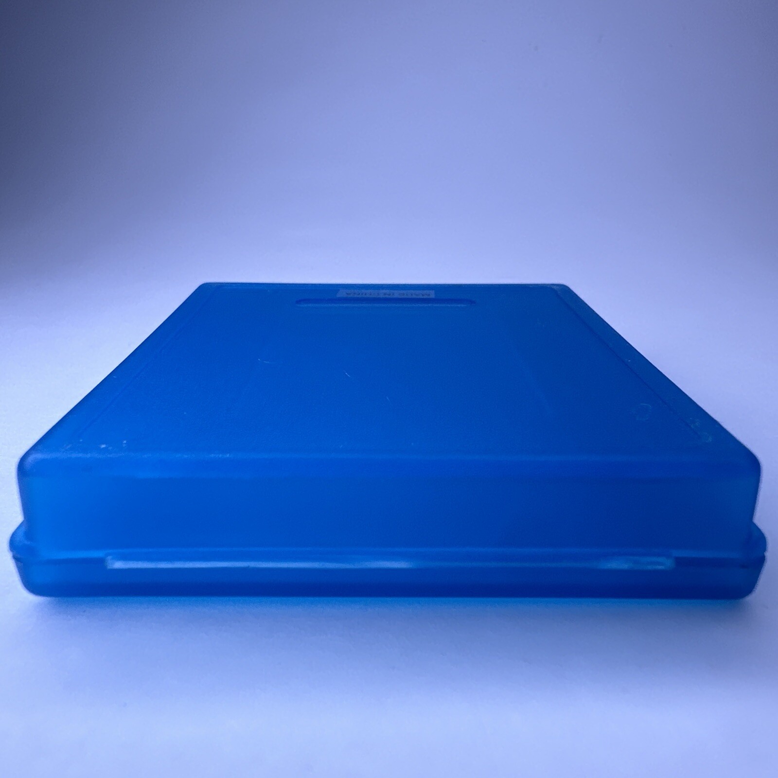 Intel Game Boy Turquoise BLUE Nintendo Cartridge Case Protector Dust Case RARE