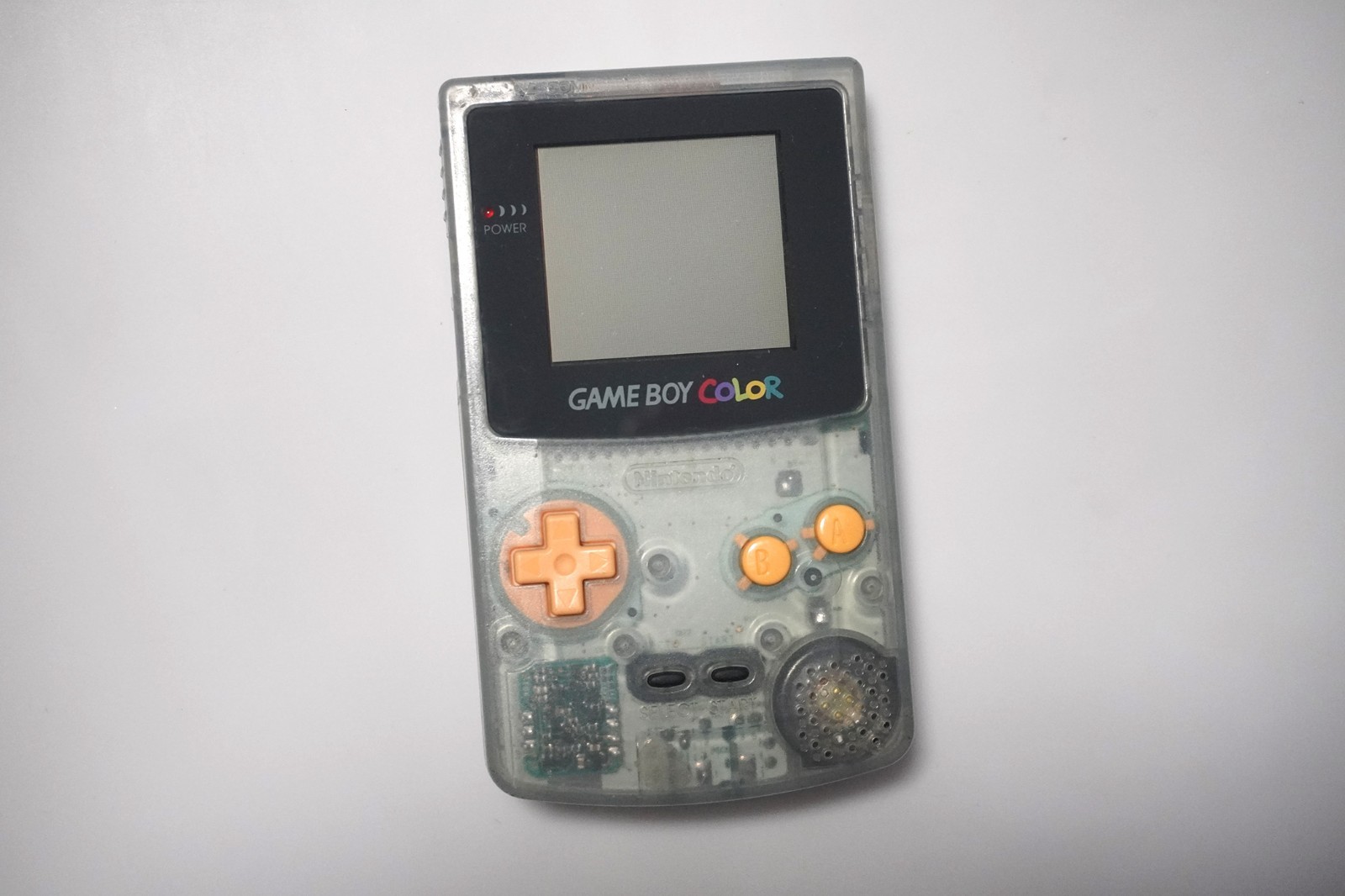 Game Boy Color Tsutaya Water Blue console Gameboy system US Seller Excellent