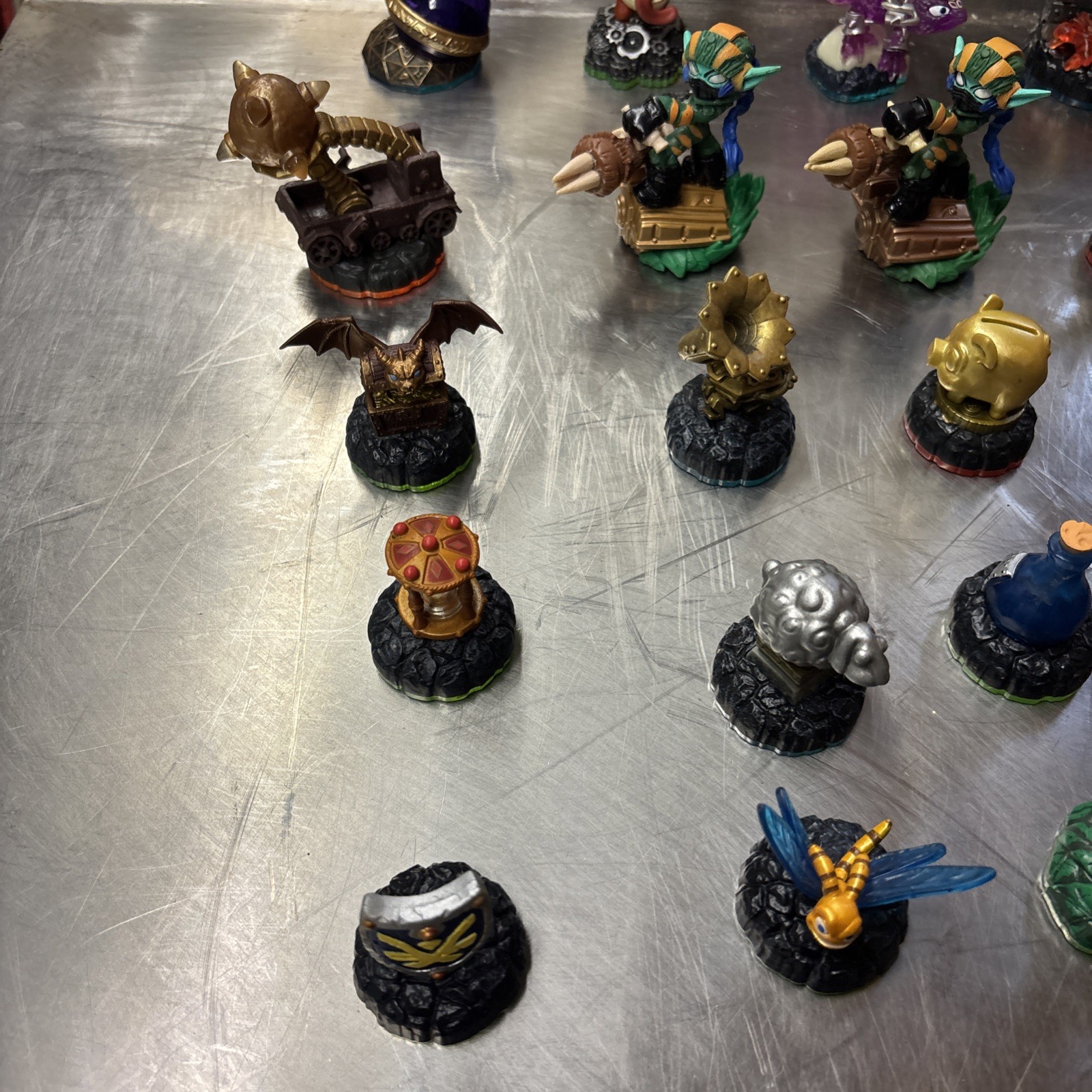Lot Of 24 Skylanders Figures Etc All Used And Opened