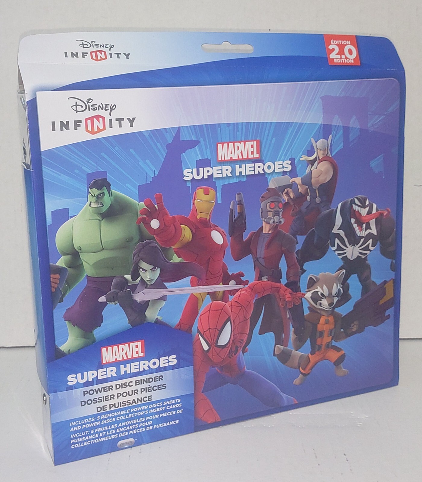 Disney Infinity 2.0 Edition Marvel Super Heroes Power Disc Portfolio Binder