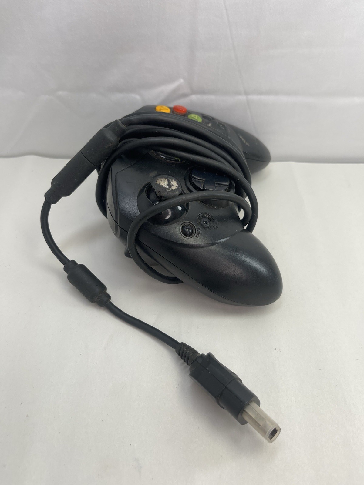 Original Microsoft Xbox Controller – Black Wired Controller (Model S)