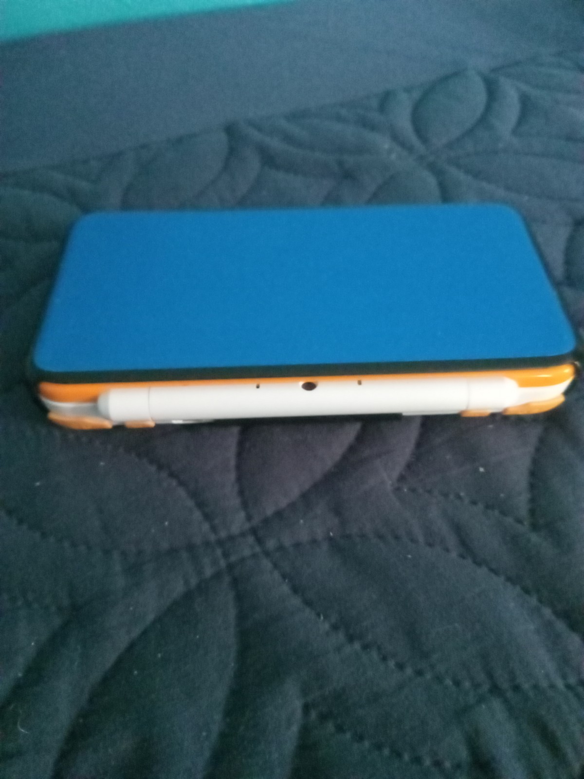 CFW New Nintendo 2ds XL Orange-White W/protector, Charger, Stylus (US Seller)