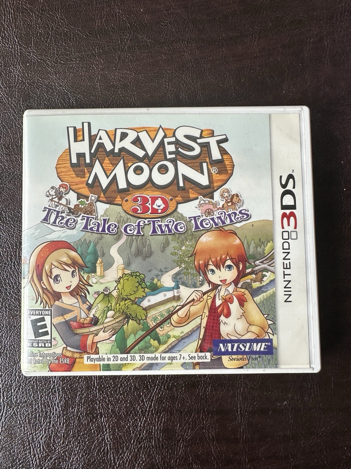 Harvest Moon 3D: The Tale of Two Towns (Nintendo 3DS) CIB Tested & Working