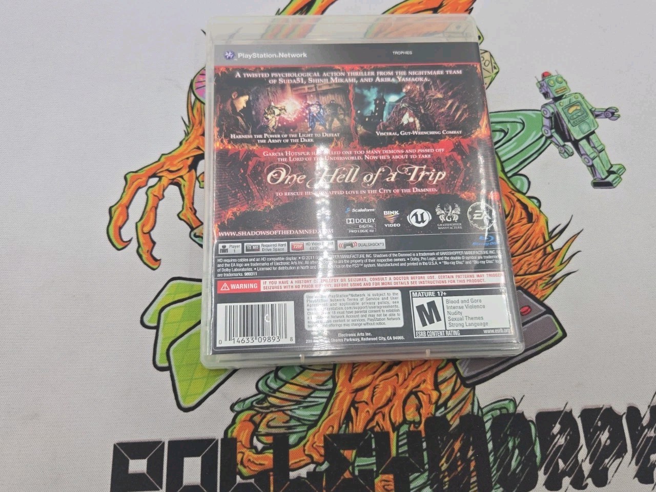Shadows of the Damned (Sony PlayStation 3, PS3 2011) CIB
