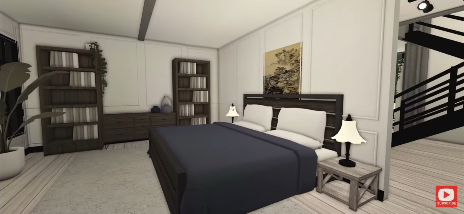 MODERN FAMILY FARMHOUSE BLOXBURG.CHECK DESCRIP.FAST BUILDER FOR CHEAP PRICE
