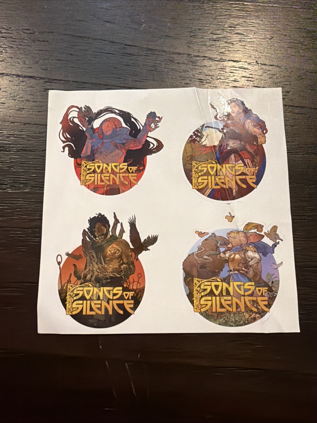 SONGS OF SILENCE KICKSTARTER WORDBRINGER PHYSICAL CE