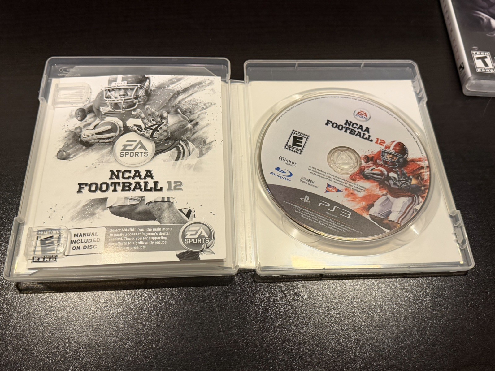 Lot of 5 PS3 Games Arkham City and Origins MLB 12 The Show NCAA Football Angels