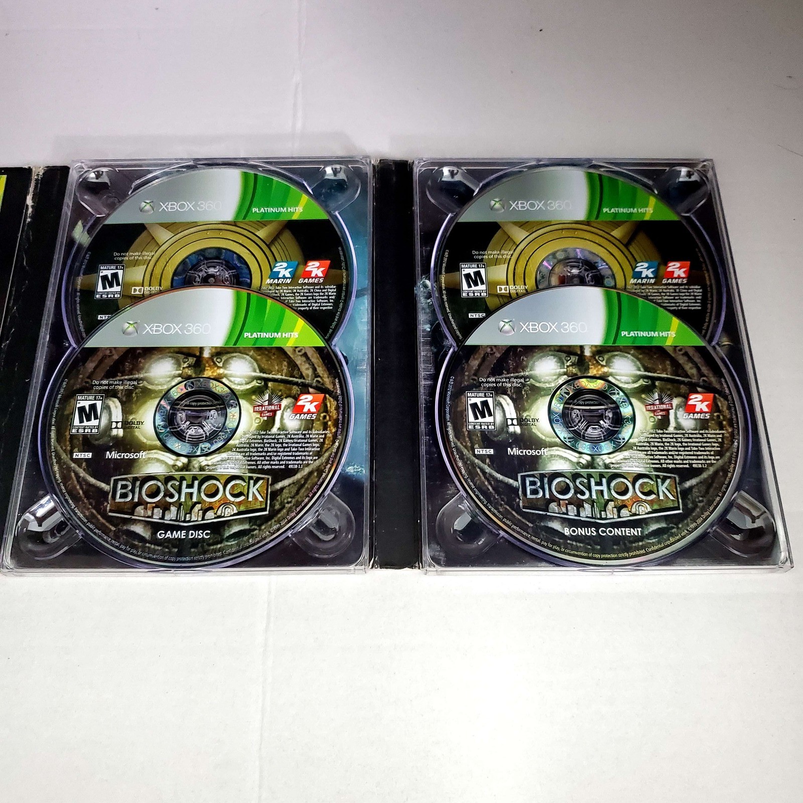 BioShock Platinum Hits – Microsoft Xbox 360 Tested 1Y Guarantee