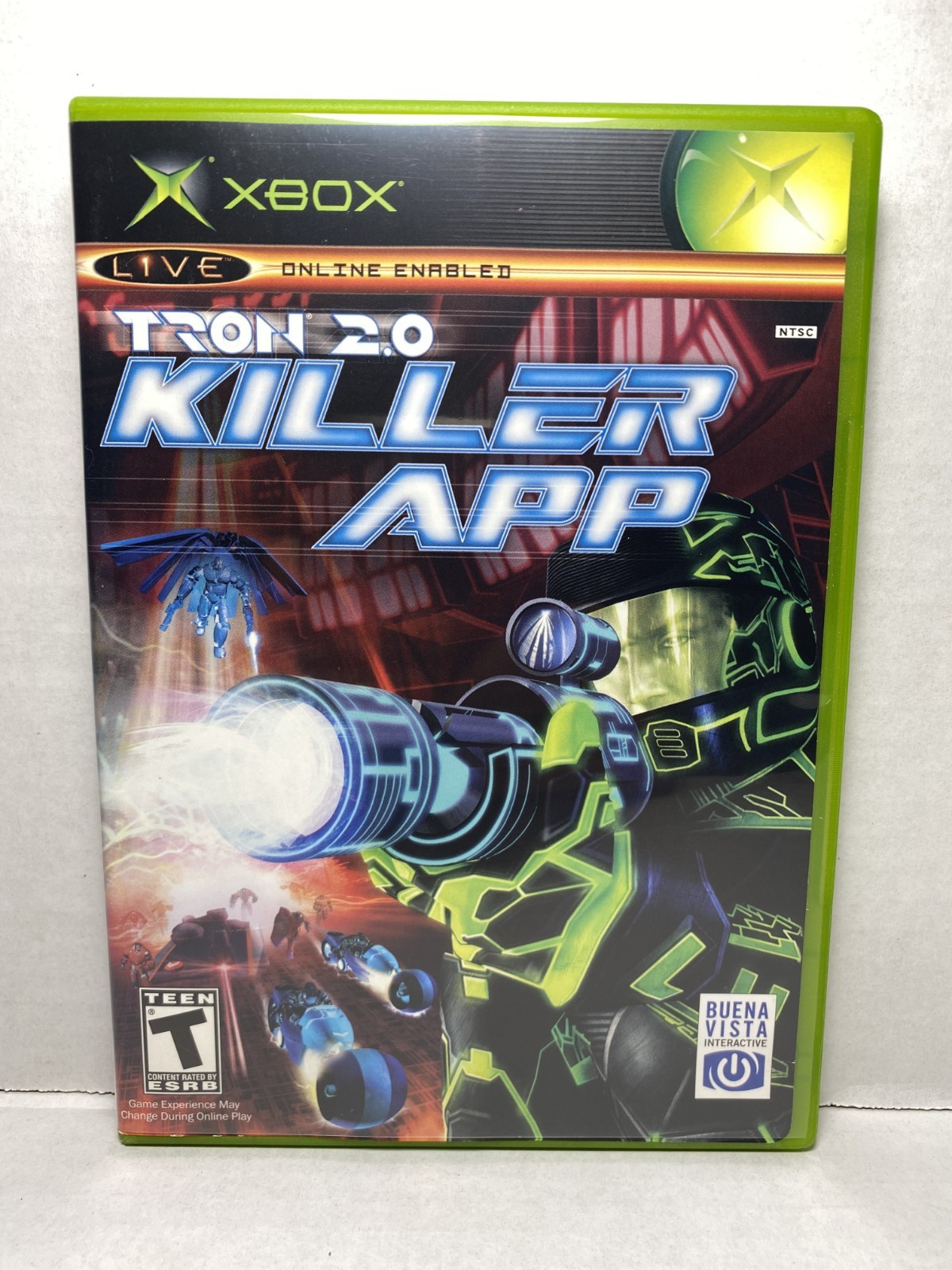 Tron 2.0 Killer App Xbox CIB Complete w/ Manual & Reg Card Tested Free Shipping