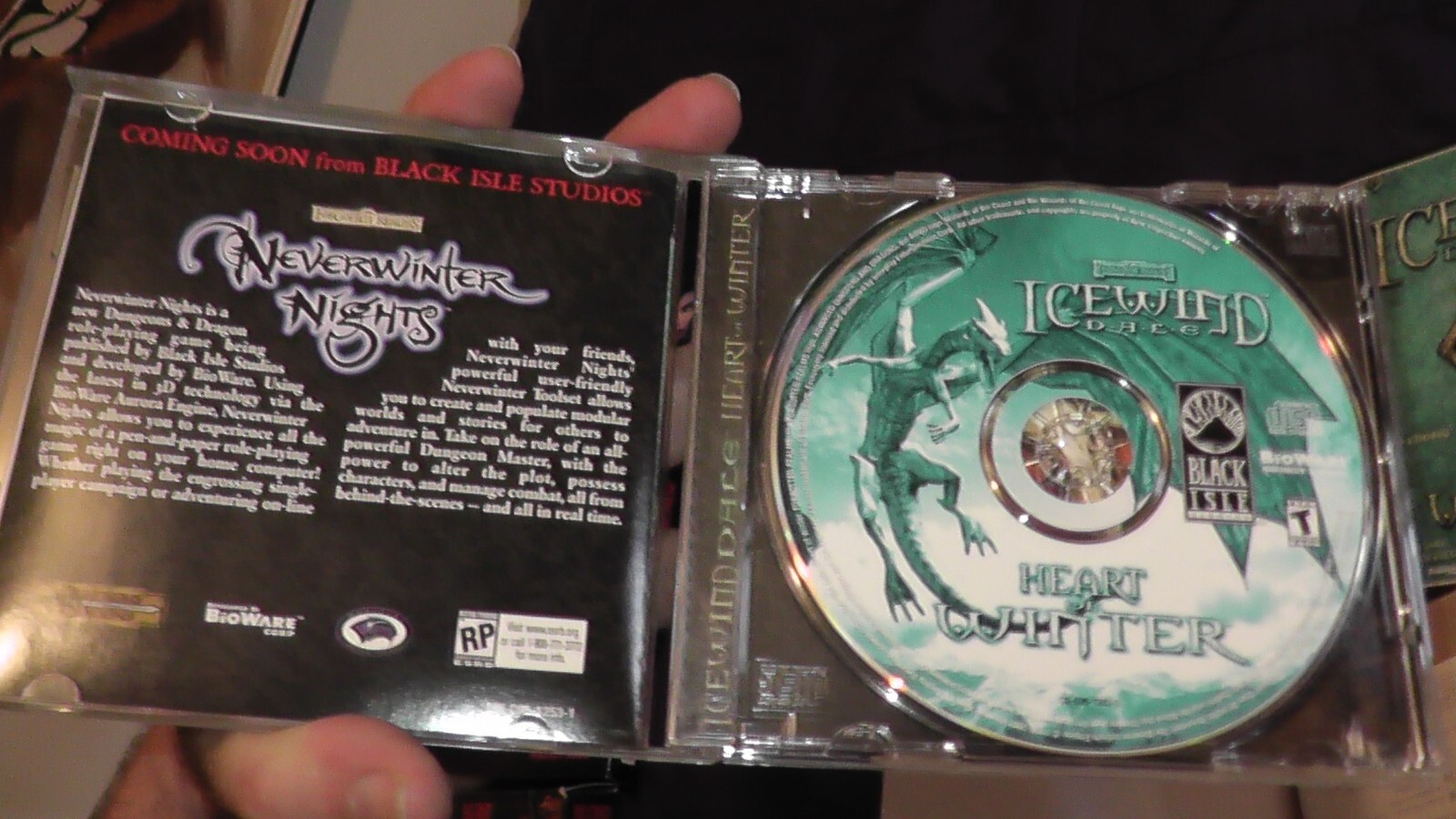 big box pc game set icewind dale heart of winter ice wind