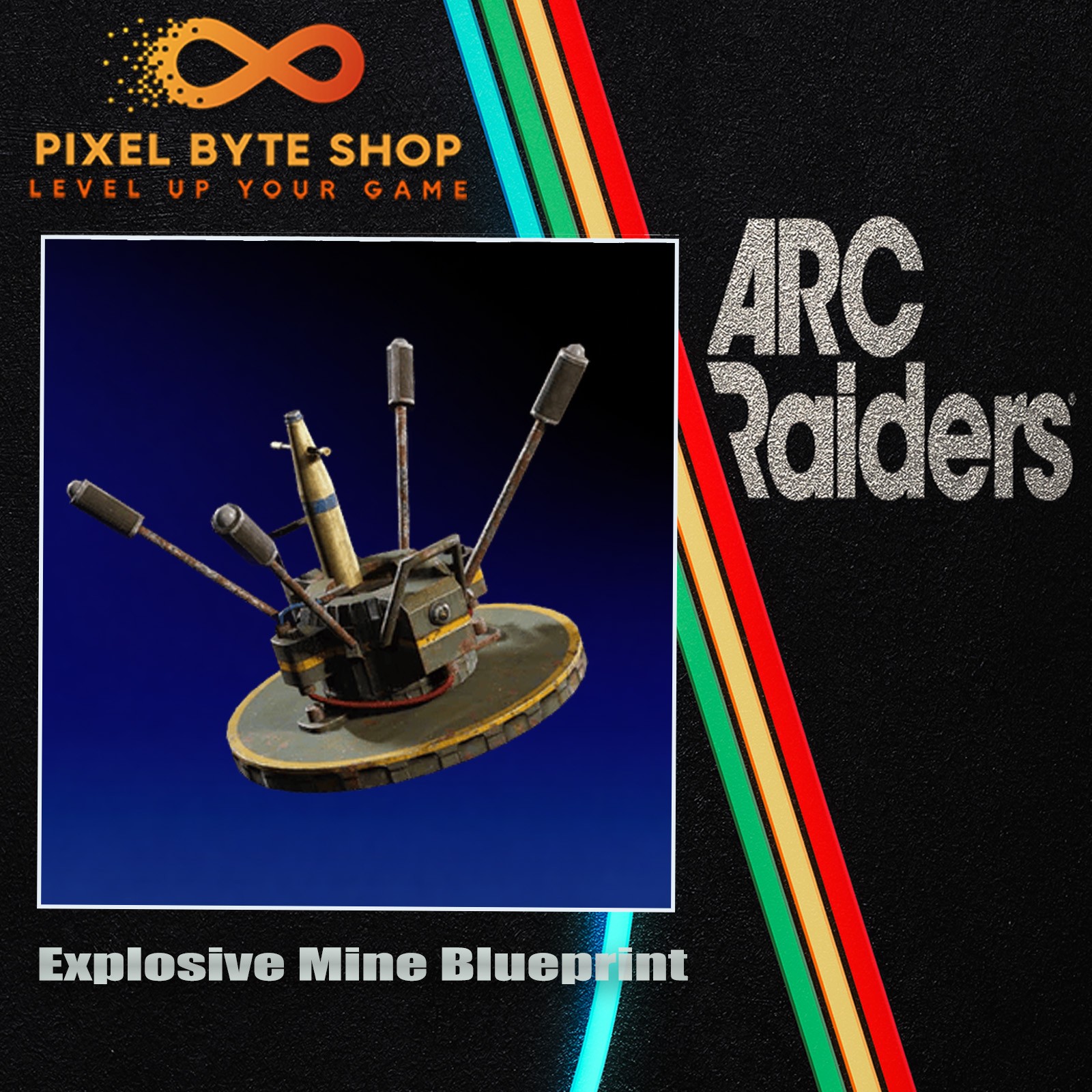 Arc Raiders Explosive Mine Blueprint Trusted US Seller