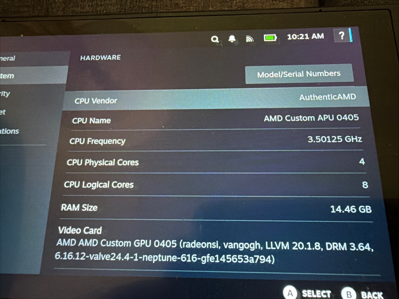 Valve Steam Deck 512GB Handheld Console