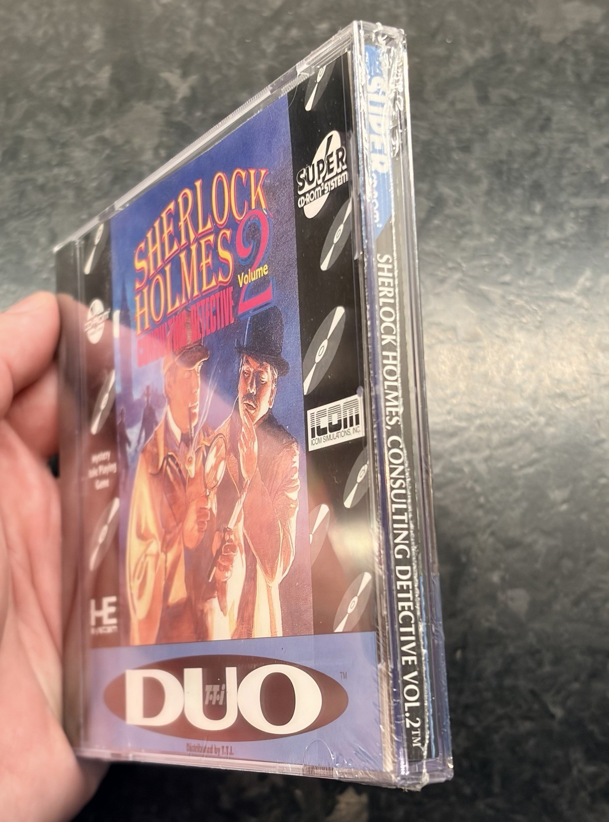 Sherlock Holmes Consulting Detective Volume 2 – TurboGrafx-16 CD TurboDuo – NEW!
