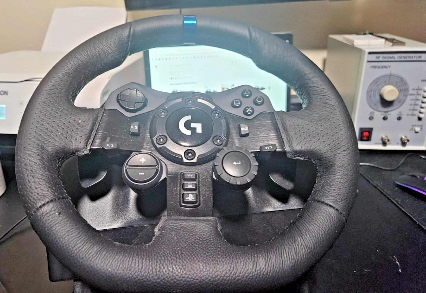 Logitech G923 Racing Wheel power supply and usb for play station xbox a computor