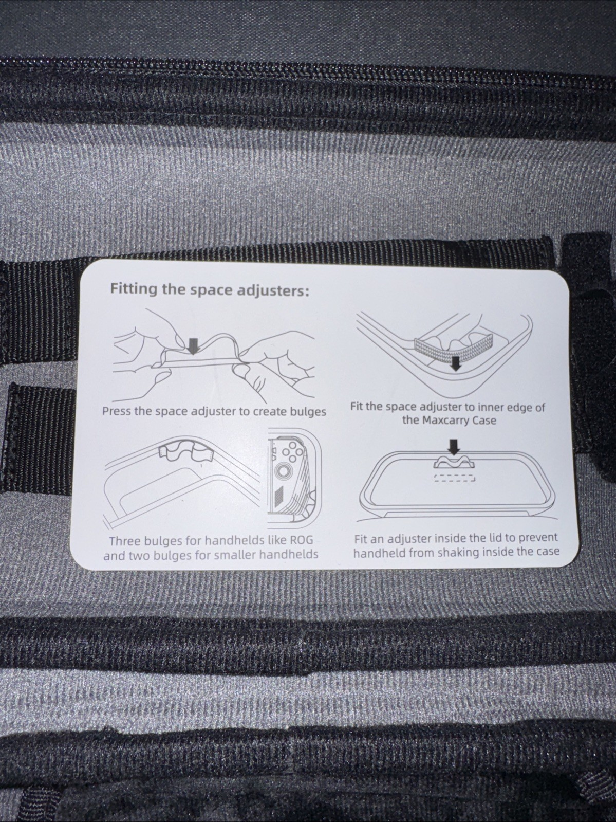 Skull & Co Maxcarry Hard Carrying Case For Multiple Gaming Handhelds