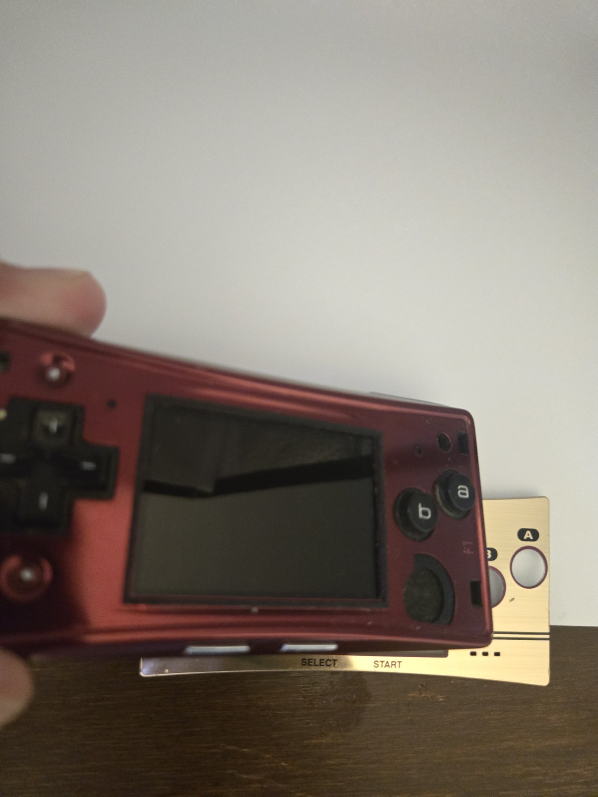 Nintendo Game Boy Micro – 20th Anniversary Edition Handheld System – Gold/Red