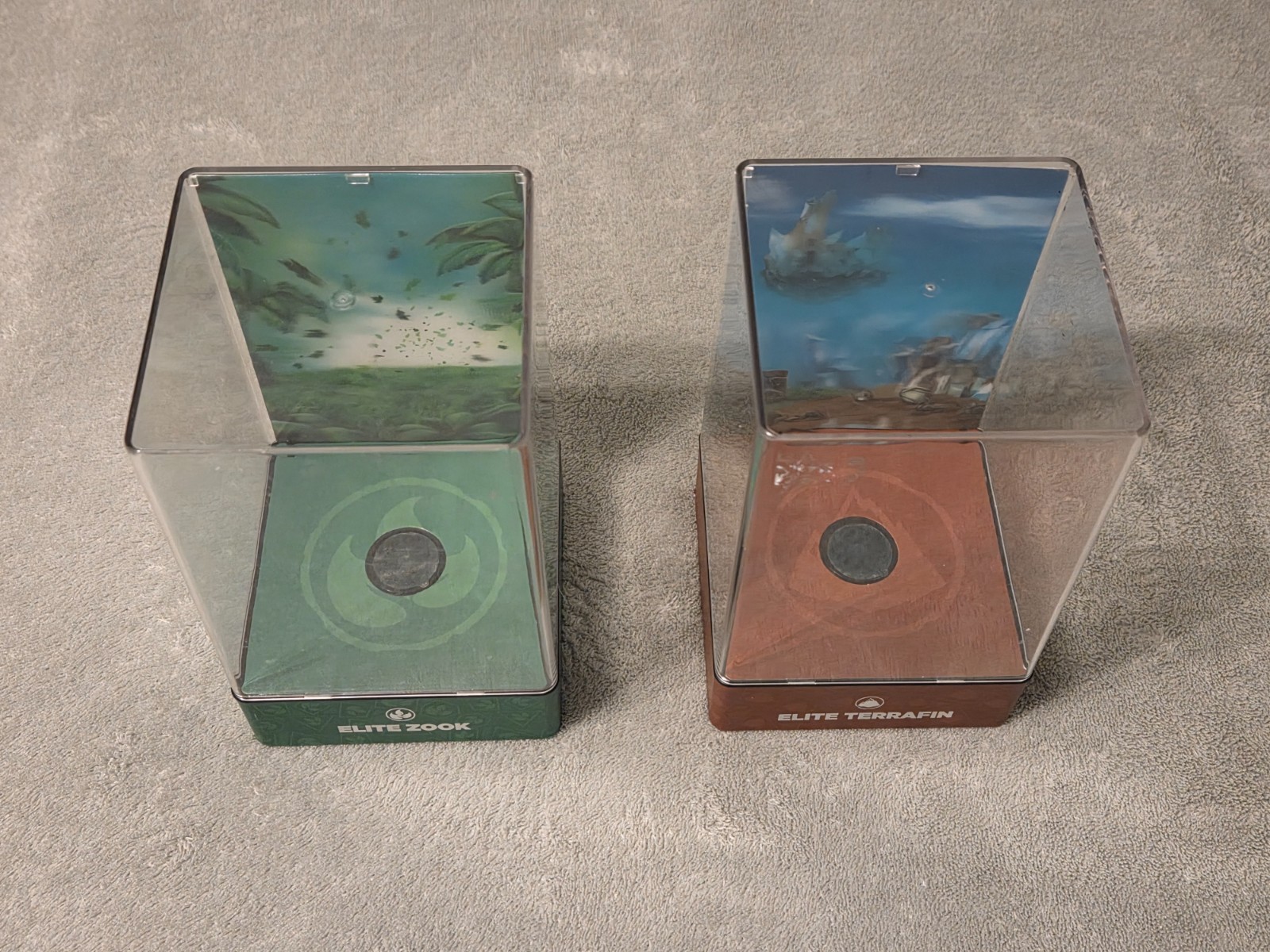Skylanders Eon’s Elite – Elite Zook & Elite Terrafin Cases Only No Figures