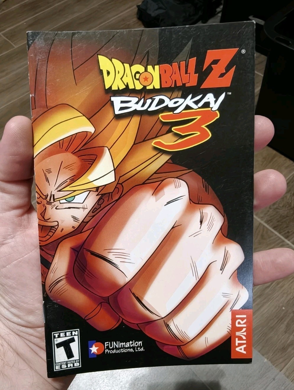 Dragon Ball Z Budokai 3 PS2 PlayStation 2 Instruction Manual Only