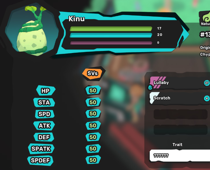 Temtem – Perfect 7/7SVs Eggs – All Egg Move – Buy 3 Get 1 Free – Chance at Luma
