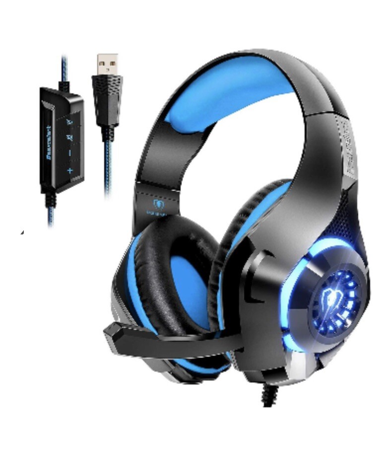 Beexcellent GM-1 Gaming Headset with Surround Sound & Noise-Isolation Microphone