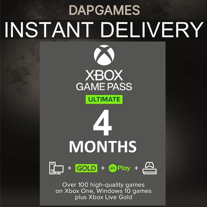 3+1 (4) Months Xbox Game Pass Ultimate Membership FAST DELIVERY