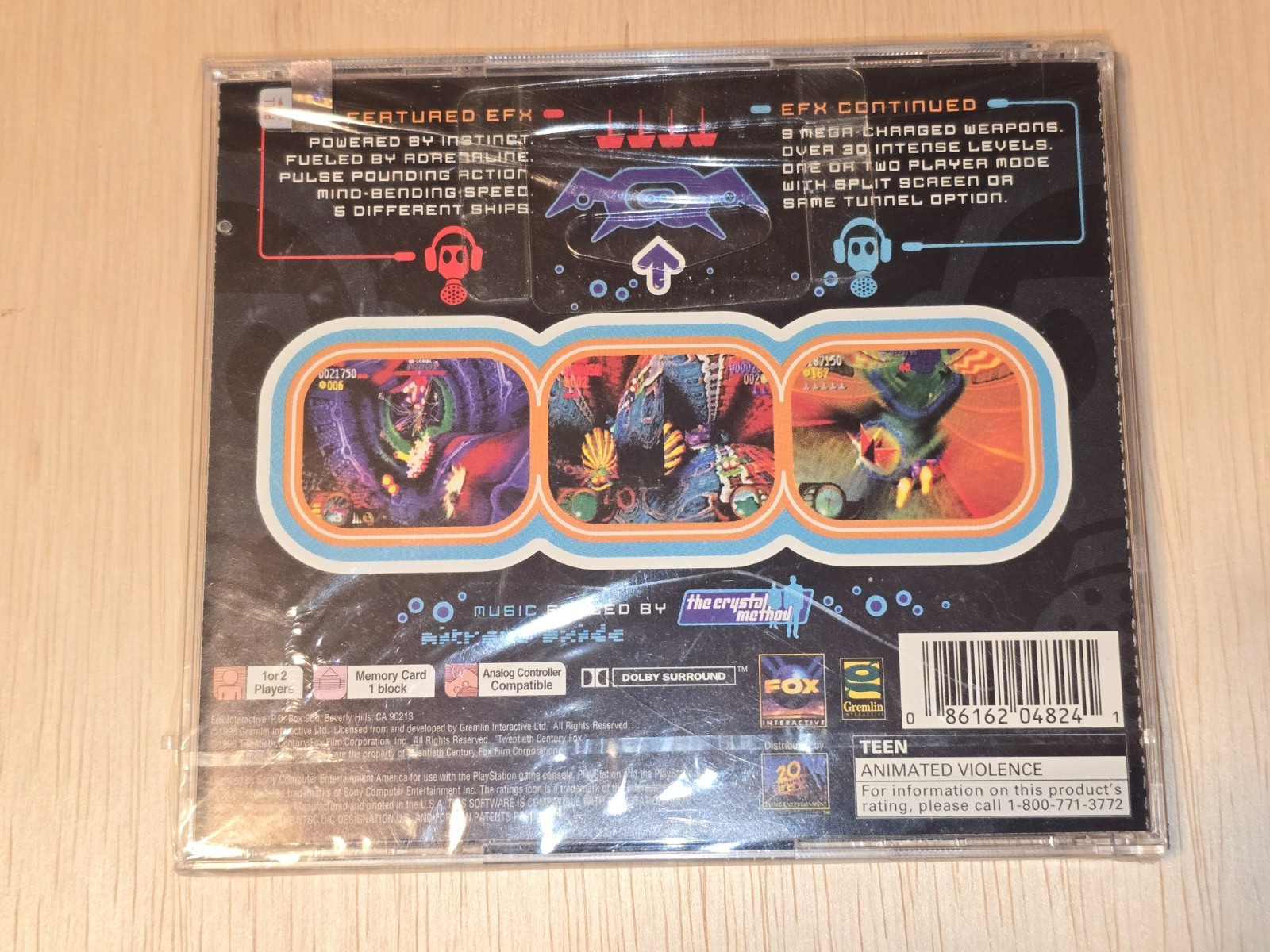 N2O: Nitrous Oxide (Sony PlayStation 1, 1998) PS1 New Factory Sealed OOP Fox N2O