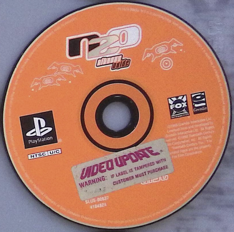 N2O Nitrous Oxide Playstation 1 PS1