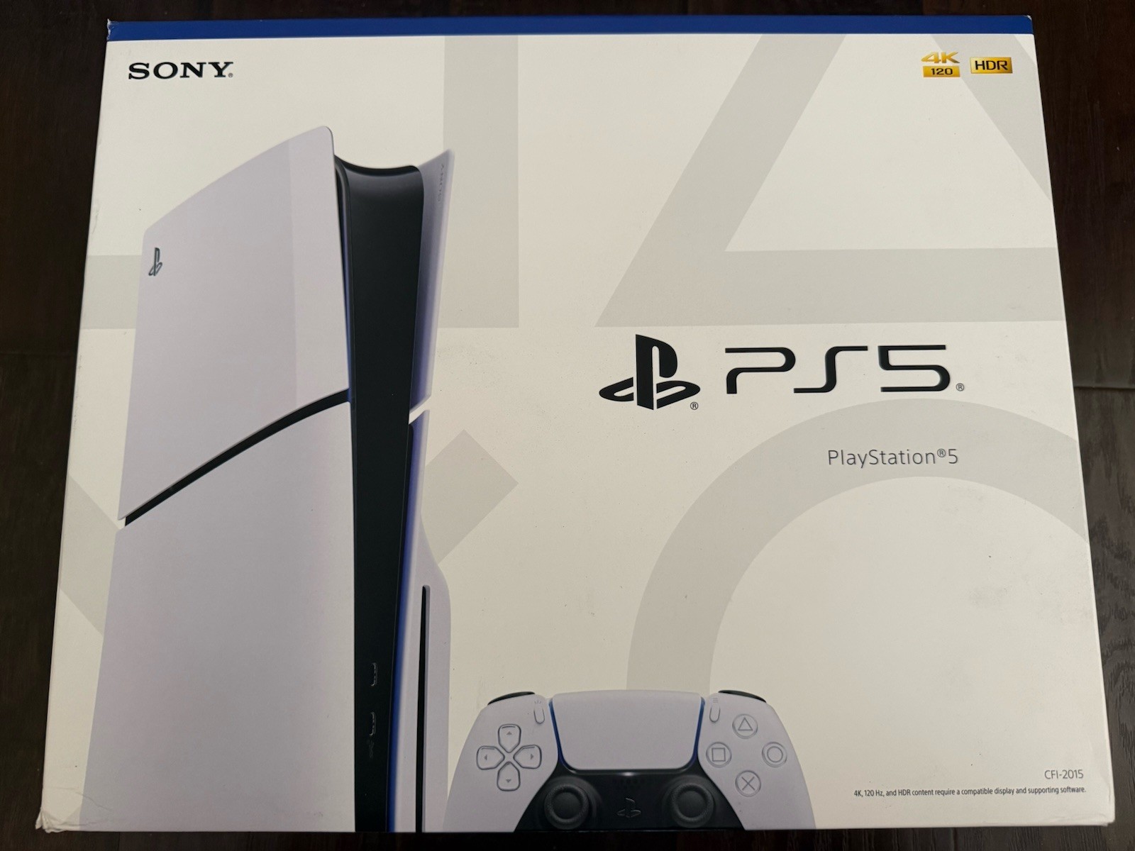 SONY WHITE PS5 PLAYSTATION 5 SLIM BLU-RAY EDITION 1TB 1 TB GAME CONSOLE CFI-2015