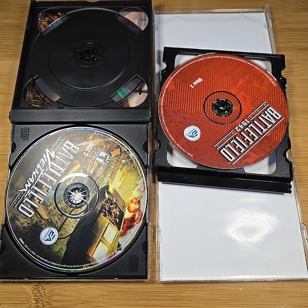Battlefield Vietnam 1942 Lot- PC 5 CD Computer Video Game w/ Key Codes Free Ship