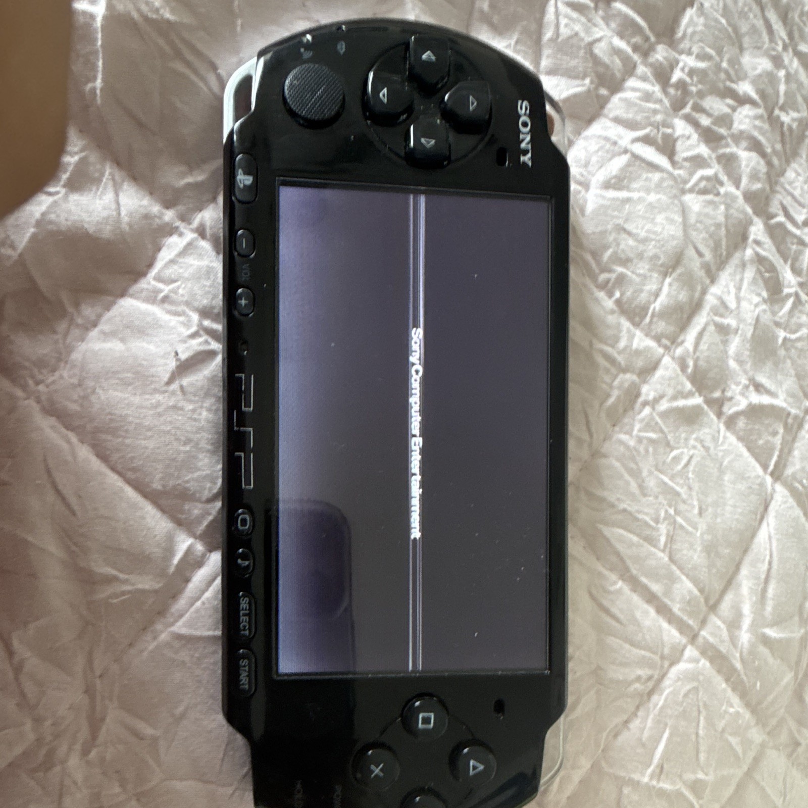 Sony PSP-3000 Black Handheld System, Region Free, UMD Compatible, USB