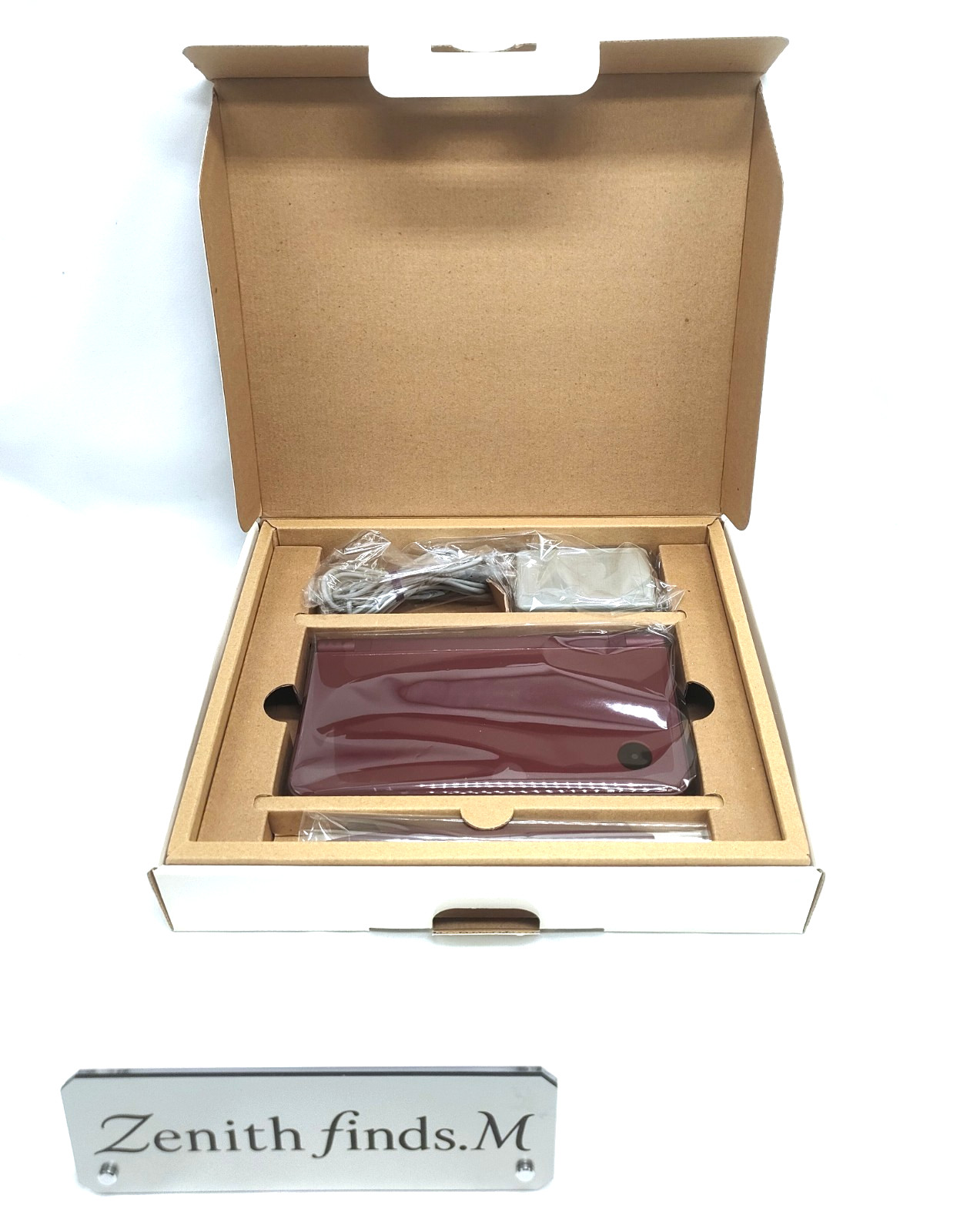 Nintendo DSi LL XL Wine Red Consoled NTSC-J Japan Complete Set Teste