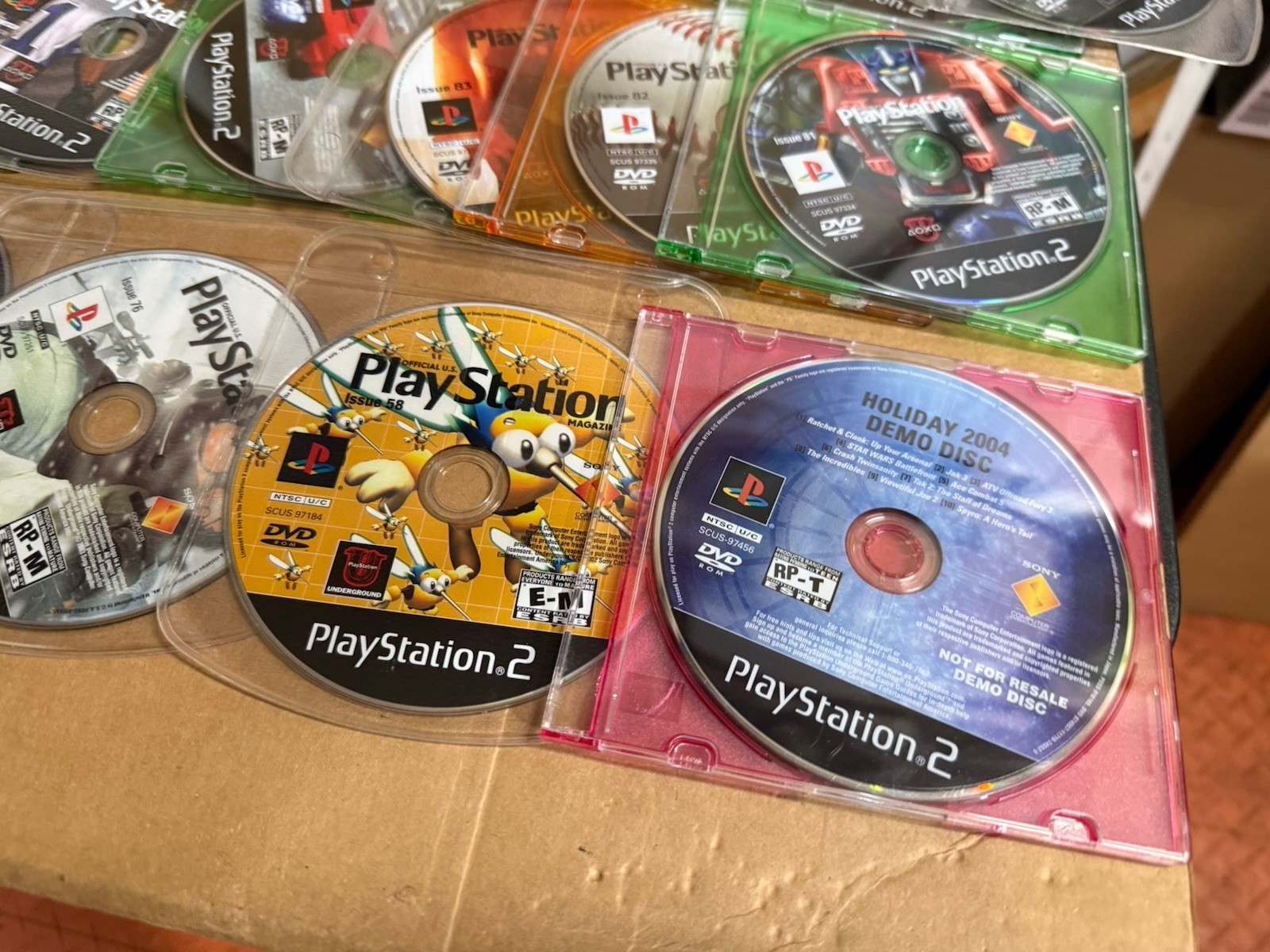 Lot 27 – Official U.S. Playstation 2 (PS2) Demo Discs 70s-111 Mixed