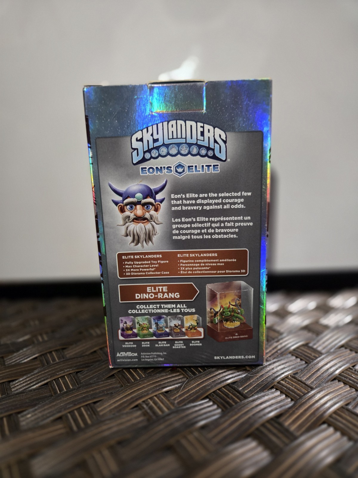 Activision Skylanders Eon’s Elite Dino-Rang Character *Brand NEW* Collector’s