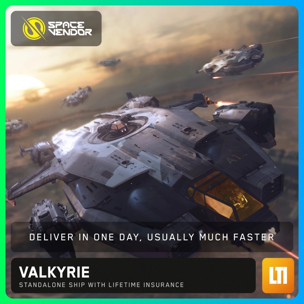 Star Citizen Valkyrie LTI Lifetime Insurance CCUd – Space Vendor