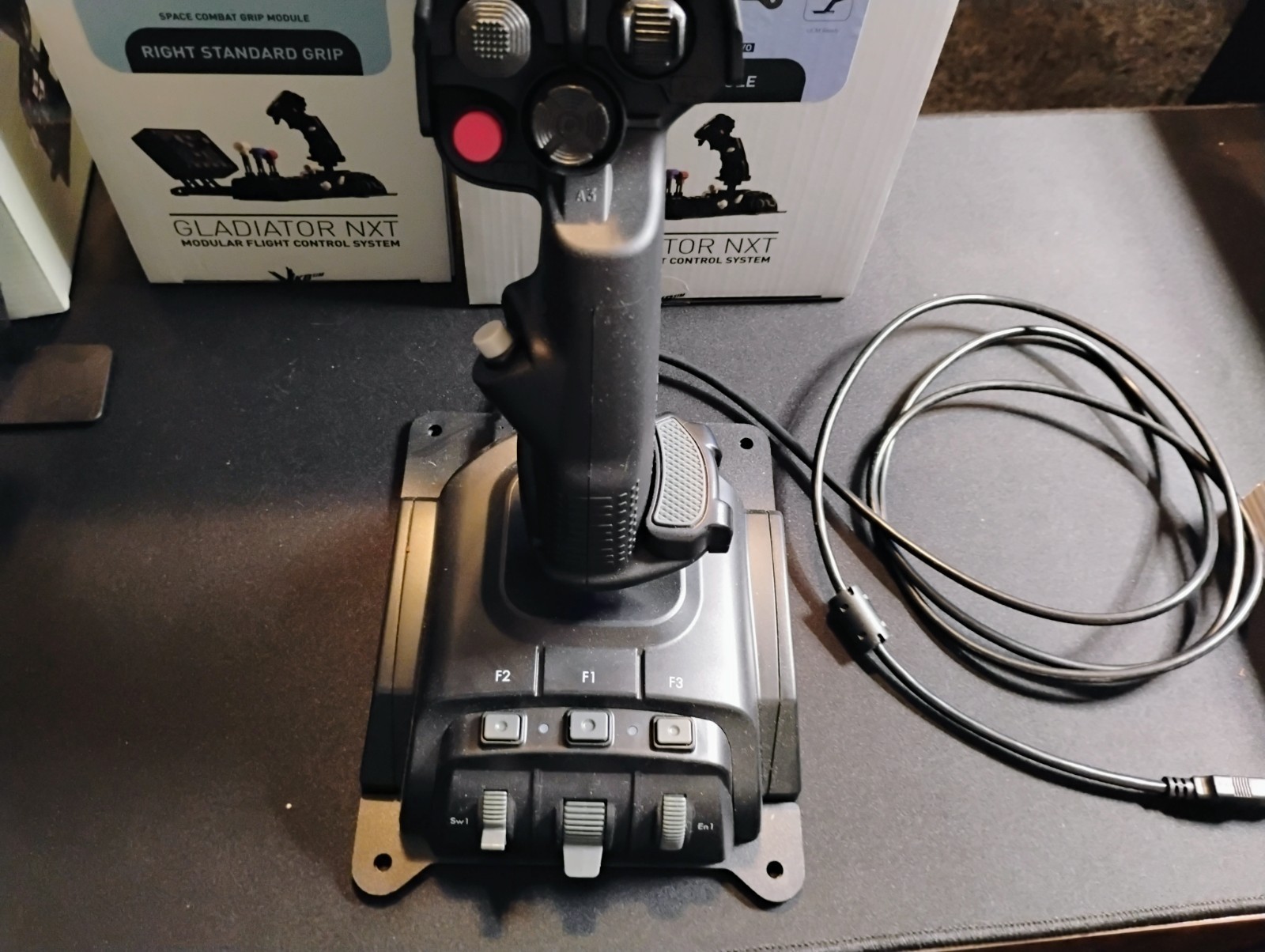 VKB GLADIATOR NXT MODULAR FLIGHT CONTROL SYSTEM
