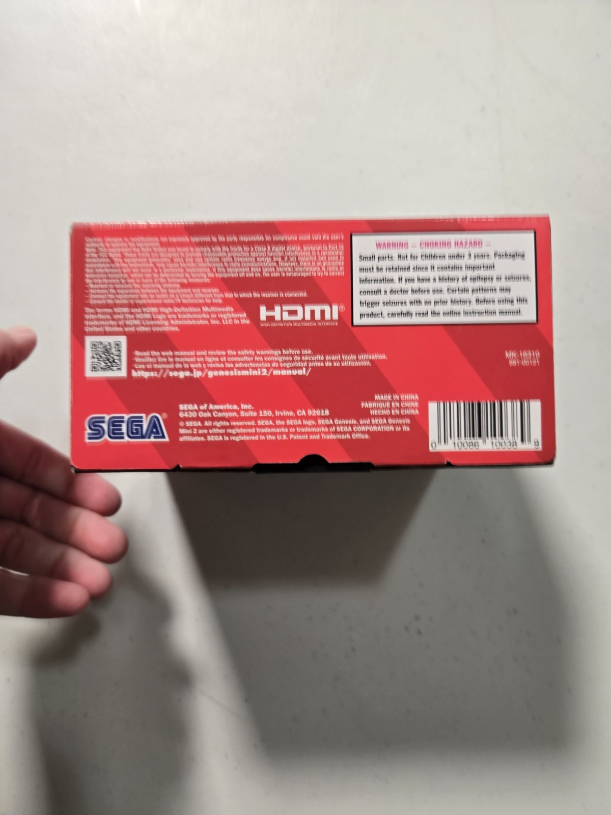 SEGA Genesis Mini 2 console retro New Unused