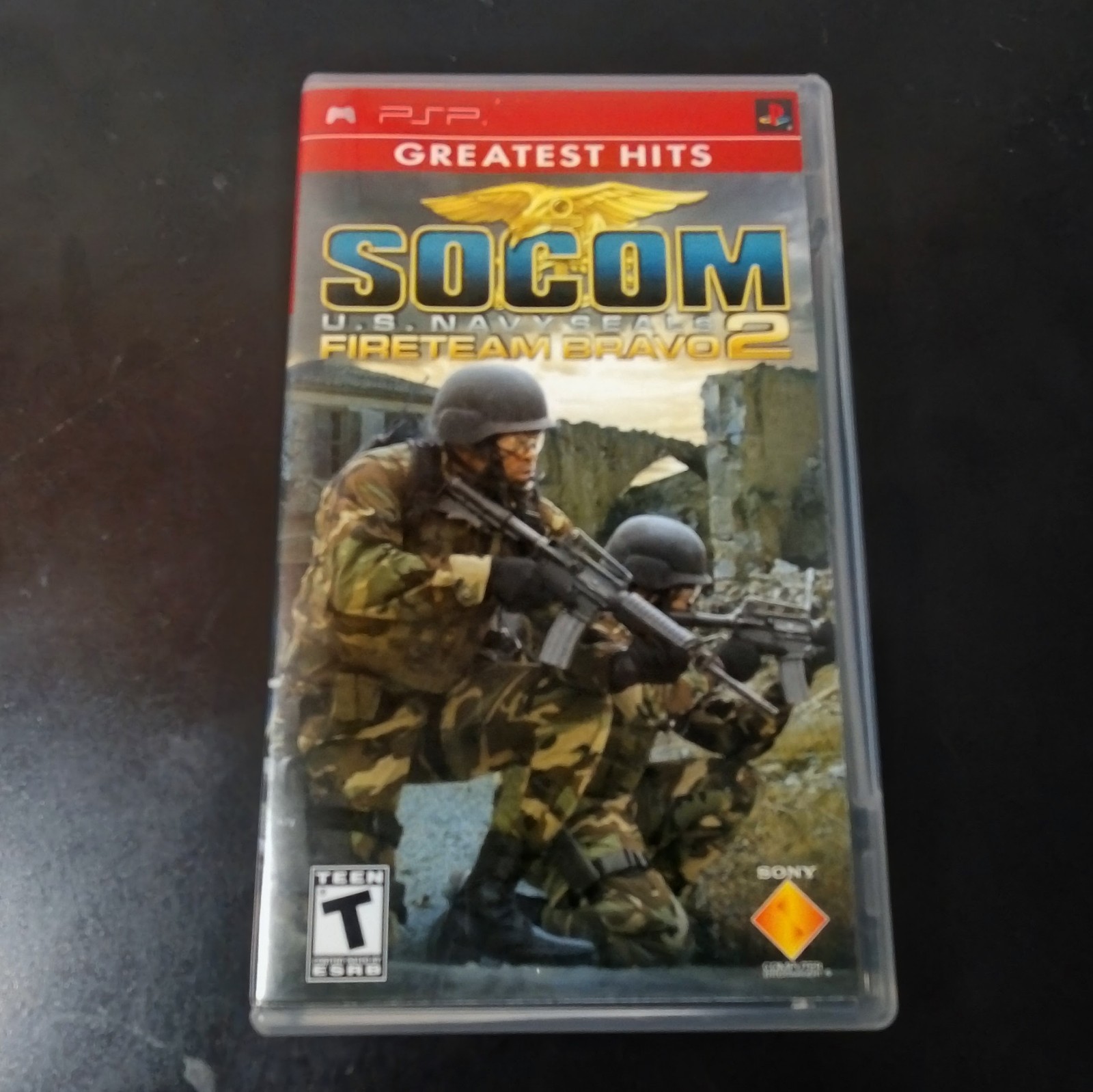 SOCOM: U.S. Navy SEALs – Fireteam Bravo 2 (PSP, 2006) CIB