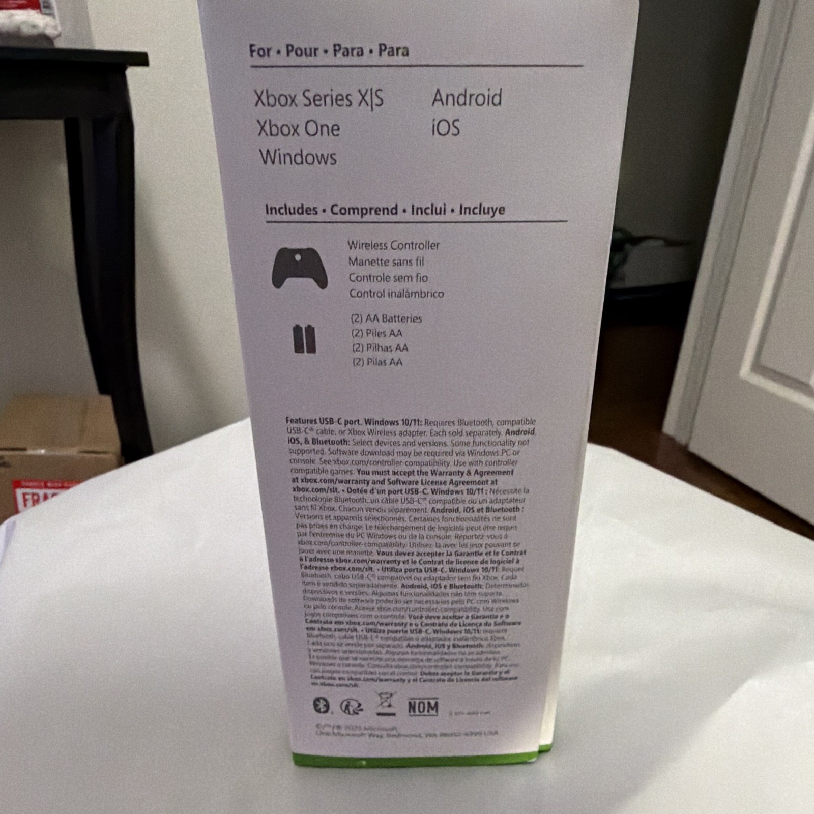 Hall Effect Microsoft Xbox Wireless Controller Astral Purple