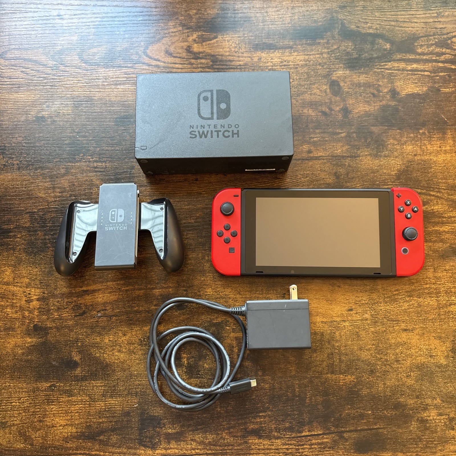 Nintendo Switch Super Mario Odyssey Edition (with Red Joy-Cons) 32GB Red Console