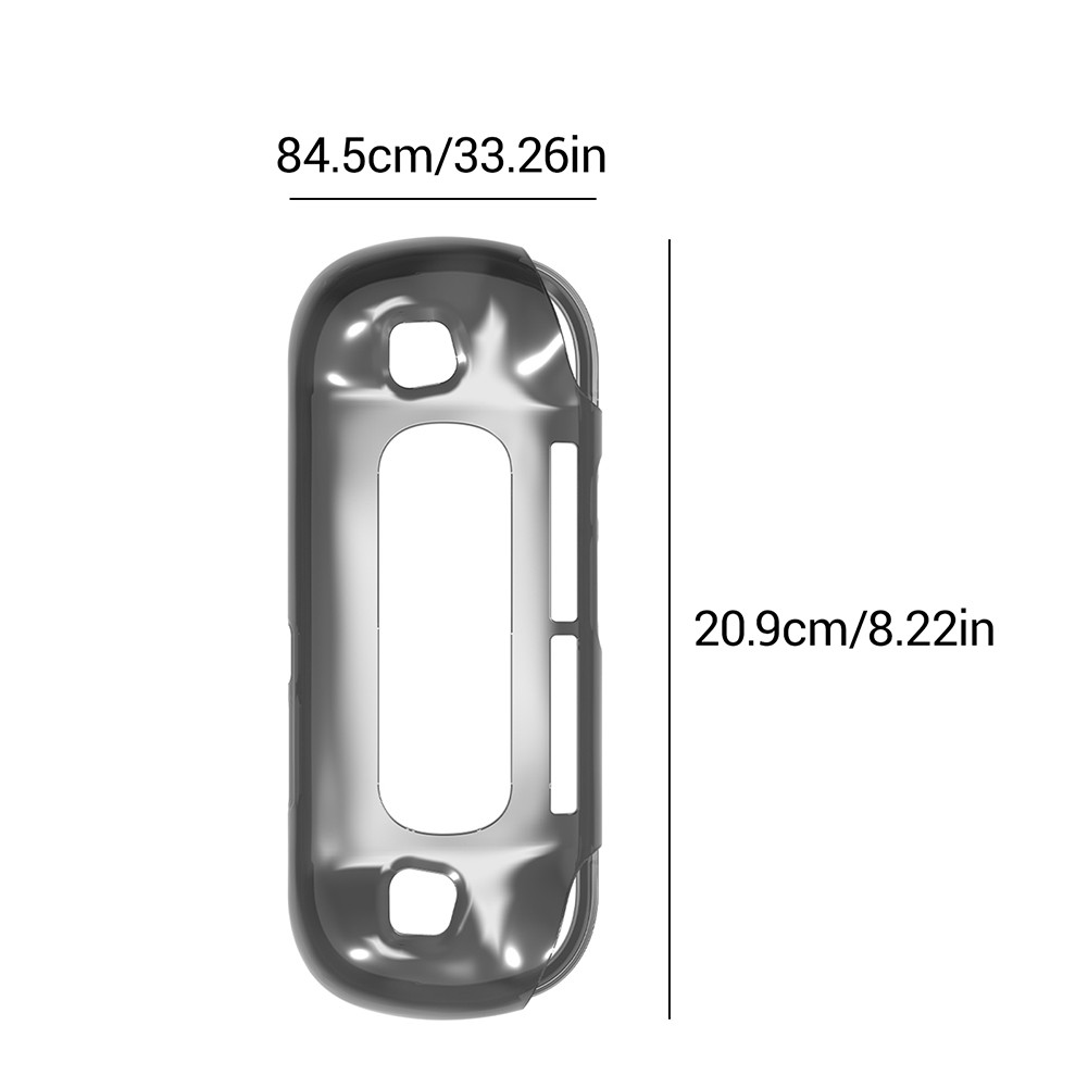 For Retroid Pocket 6 Game Console Protective Cover TPU Cooling Transparent Case