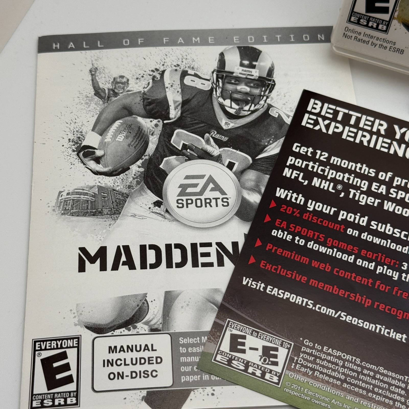 Madden NFL 12: Hall of Fame Edition (Sony PlayStation 3, PS3) Complete CIB