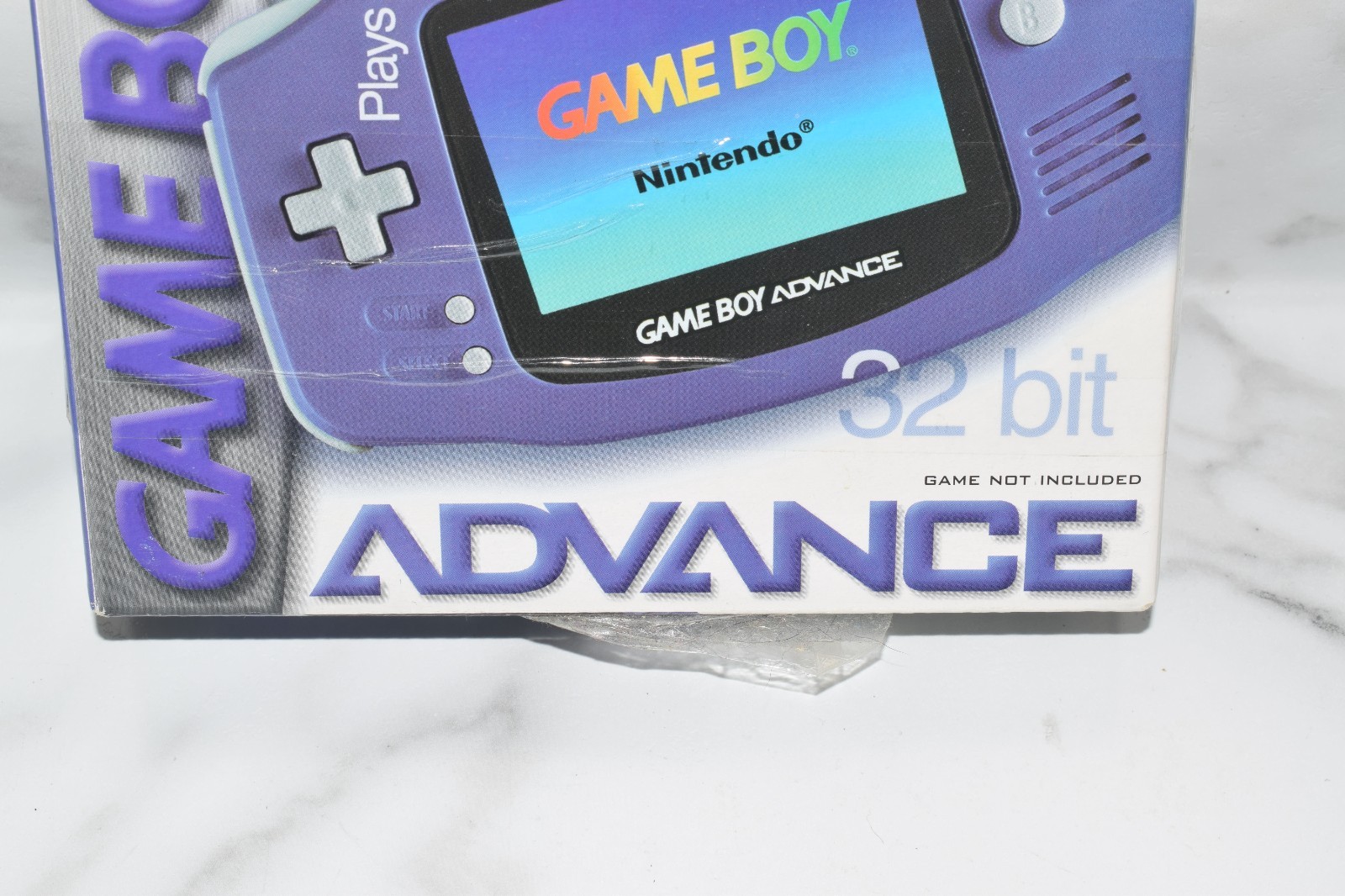 Nintendo Game Boy Advance GBA Console AGB-001 – Indigo Purple w/Original Box!