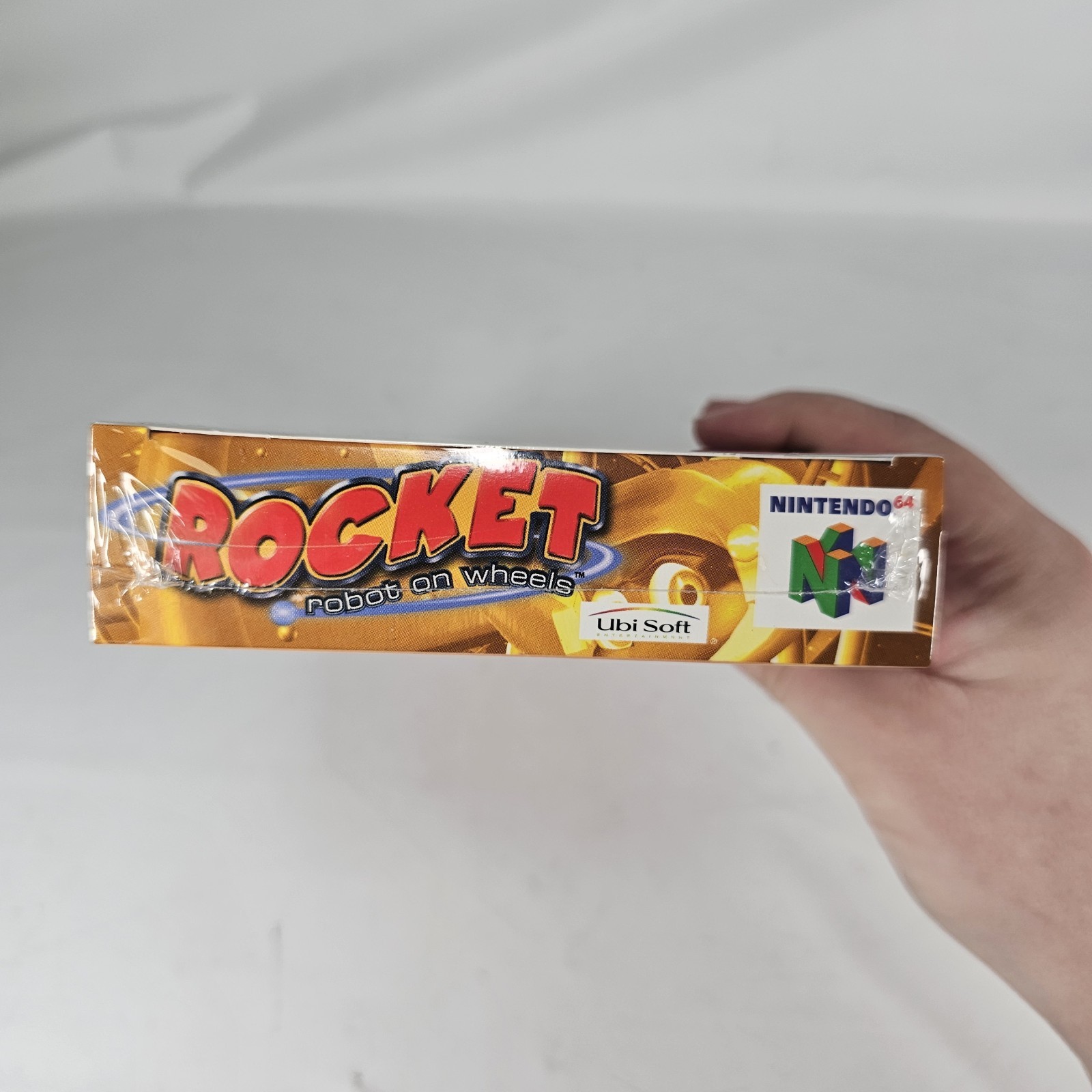 Rocket: Robot on Wheels (Nintendo 64, 1999) Game CIB Complete MINT CELLOPHANE