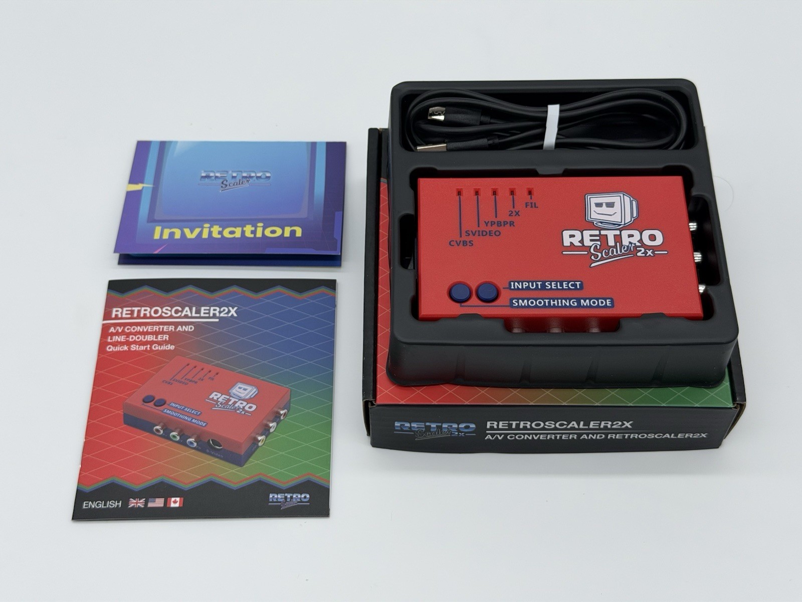 RetroScaler 2x HDMI Upscaler Converter Line-Doubler Tink *US Seller*