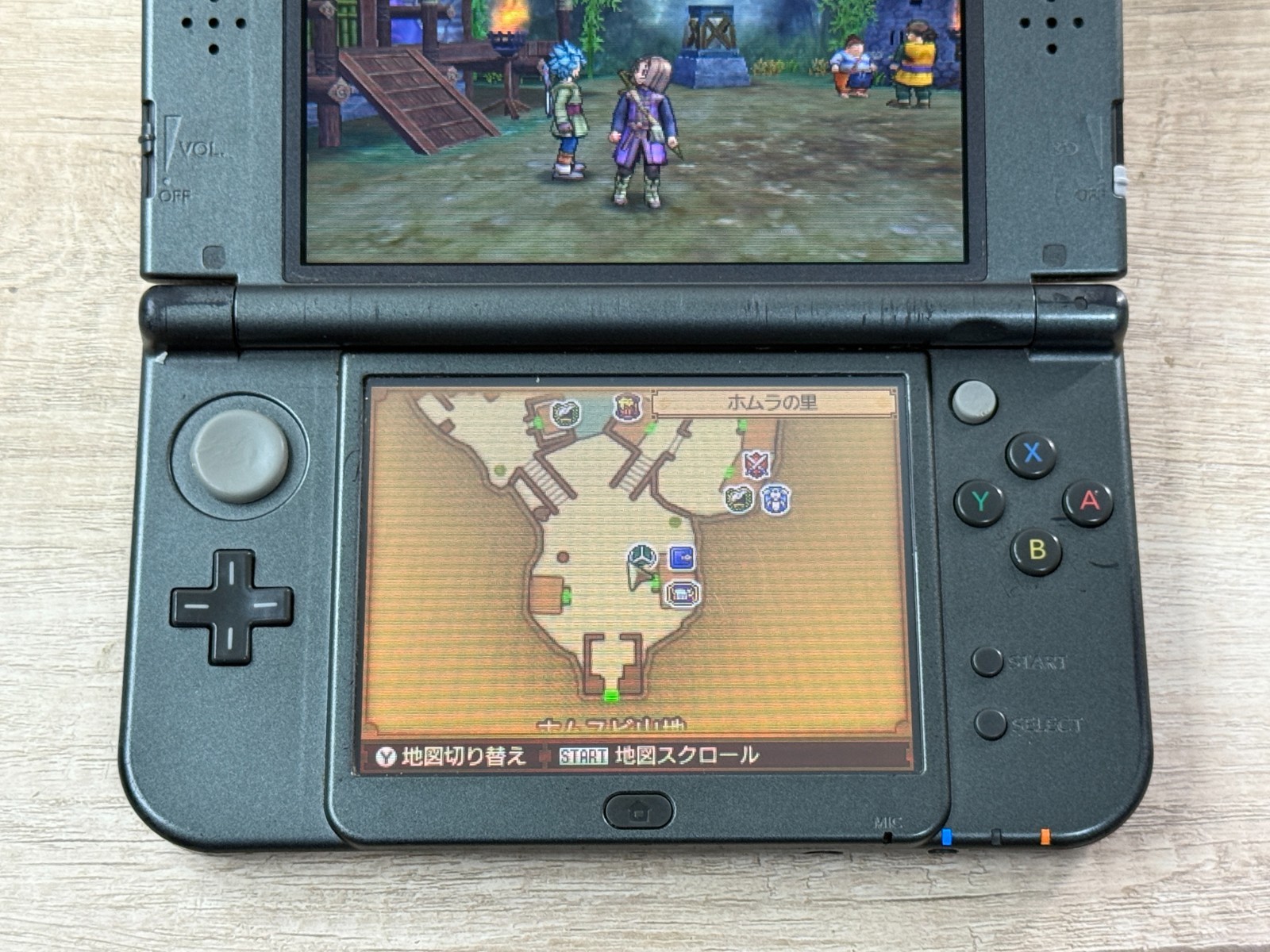 Nintendo New 3DS XL Metallic Black Console Tested Japan Tested D001