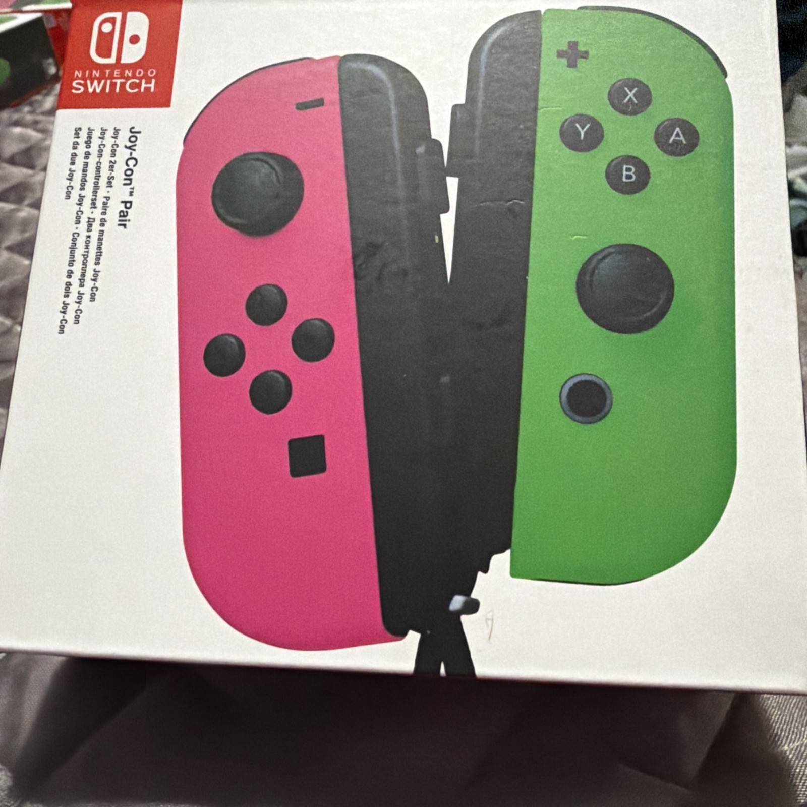 Nintendo Switch 146214 Gamepad – Neon Green/Neon Pink